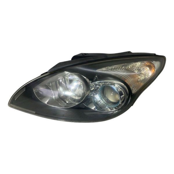 Farol Dianteiro Esquerdo Hyunai I30 2009  2012 Mascara Negra Esquerdo/motorista
