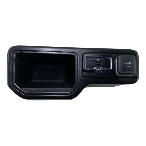Tomada Acendedor Entrada Usb Auxiliar Jeep Renegade 2016 22 Preto