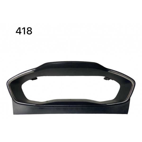 Moldura Painel Instrumento Peugeot 208 2020 A 2022 Preto