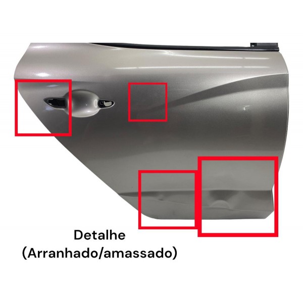 Porta Traseira Direita Hb20 Sedan 2020/