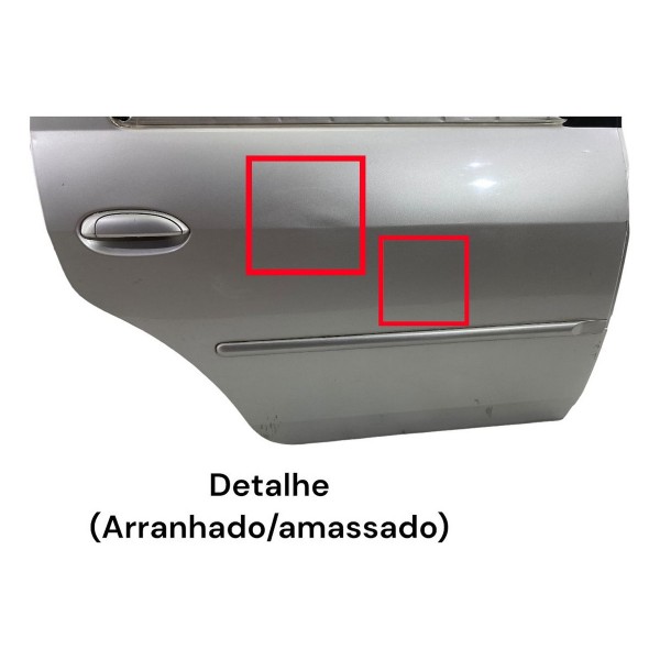 Porta Traseira Direita Renault Logan 2008 A 2013