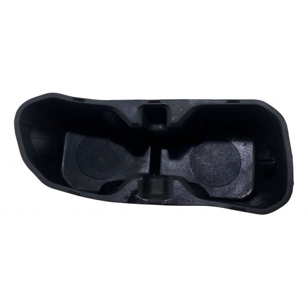 Moldura Porta Copos Borracha Jeep Compass 2017 2018 A 2024 Preto