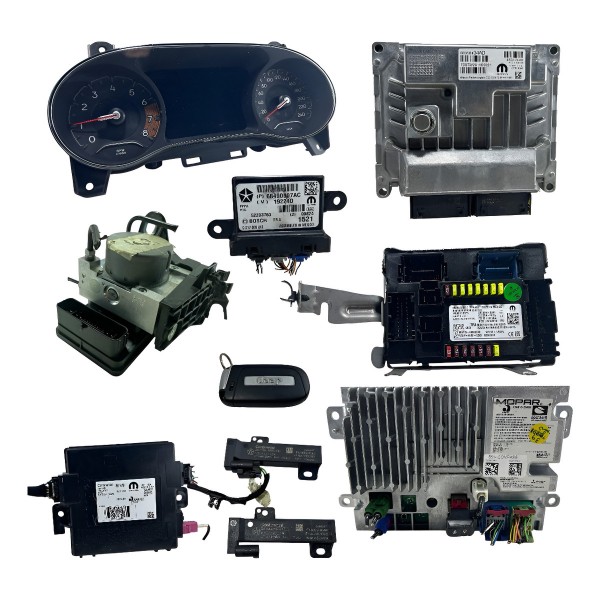 Kit Code Modulo Injeção Jeep Compass 1.3 4cc 2021 A 2024