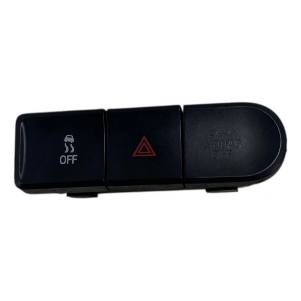 Botão Pisca Alerta Ford Edge 2008 2009 2010 Preto
