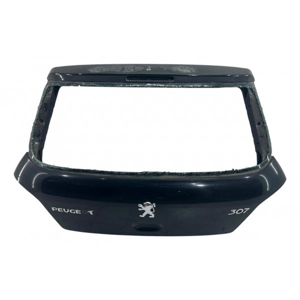 Tampa Traseira Malas Peugeot 307 Hatch 2006 2007 A 2012 Preto