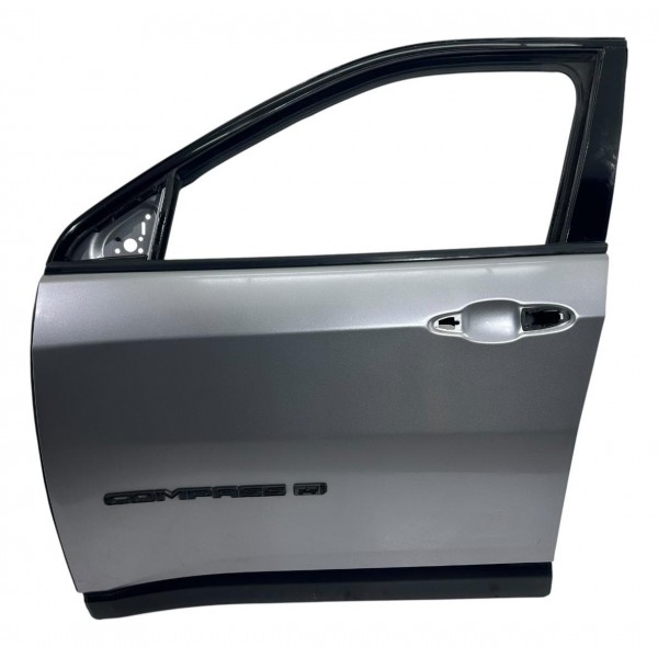 Porta Dianteira Esquerda Jeep Compass 2017 2018 A 2024 Dianteira Esquerdo Cinza