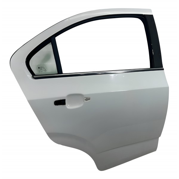 Porta Traseira Direita Gm Sonic 2012 A 2014 Sedan Traseira Direita Branco