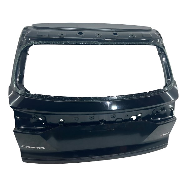 Tampa Traseira Malas Hyundai Creta 2025 Peça Lisa Preto