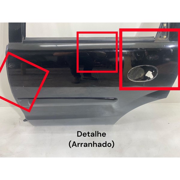 Porta Traseira Esquerda Corsa Joy 2003 A 2012 Hatch/sedan
