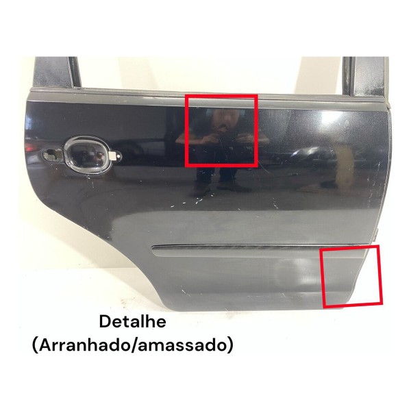 Porta Traseira Direita Polo Hatch 2003 A 2015