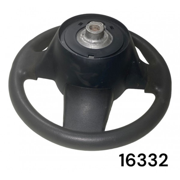 Volante Direção Fiat Fiorino Uno 2010 A 2020 Preto