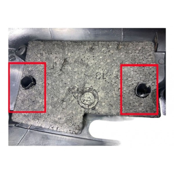 Moldura Coluna Direção Fiat Idea 2006 A 2012