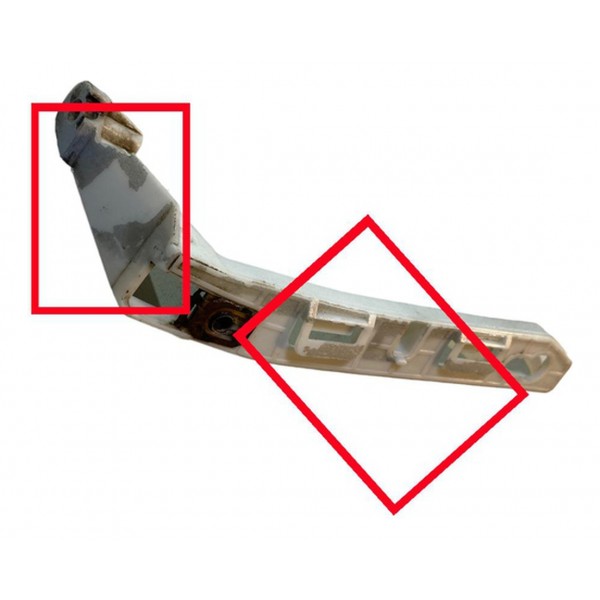 Guia Parachoque Traseiro Esquerdo Peugeot 208 2008 A 2019