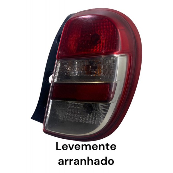 Lanterna Traseira Direita March 2012 A 2014 Direito/passageiro Vermelho