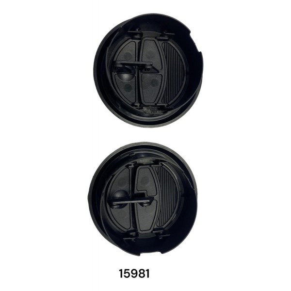Kit Difusor Grade Saida Ar Uno Way Viv.2012 2013 Preto 15981
