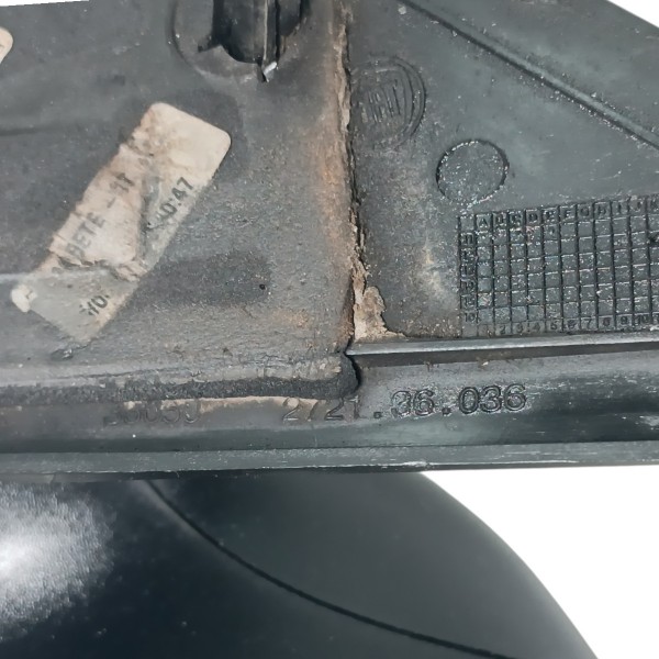 Retrovisor Manual Direito Fiat Palio 2007 2008 2009 A 2012