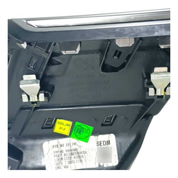 Difusor Ar Condicionado Esquerdo Peugeot 208 2021 A 2024