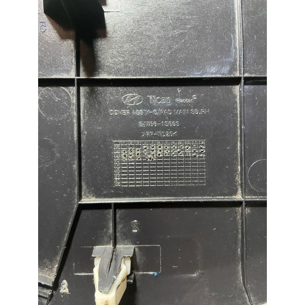 Acabamento Do Painel Lateral Direito Hyundai Hb20 2019 15599