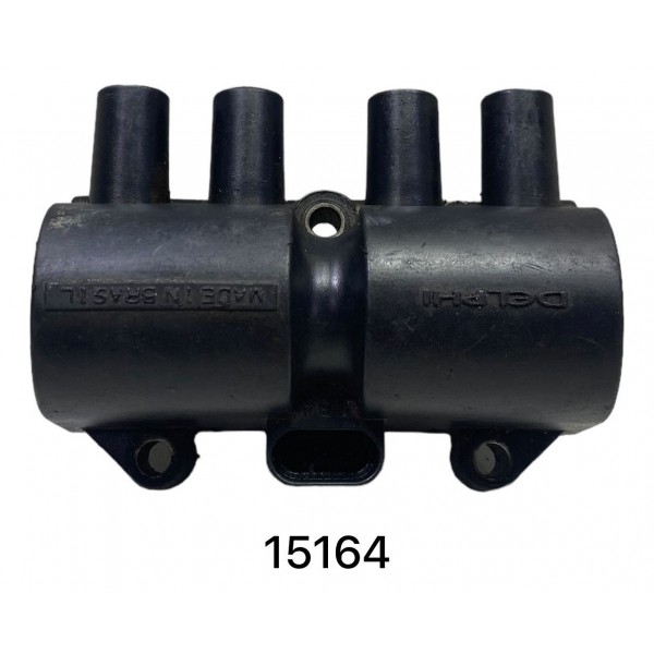 Bobina Ignição Gm Corsa Celta Meriva 3 Pinos Delphi 15164