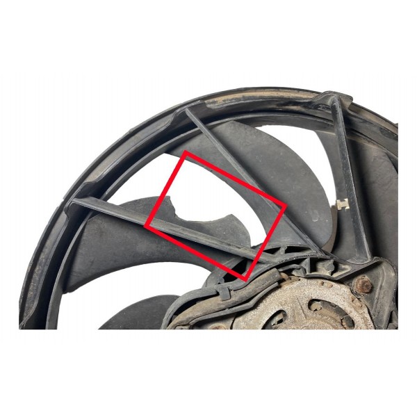 Ventoinha Motor Radiador Peugeot 206 1.4 2004/ 2009 14617