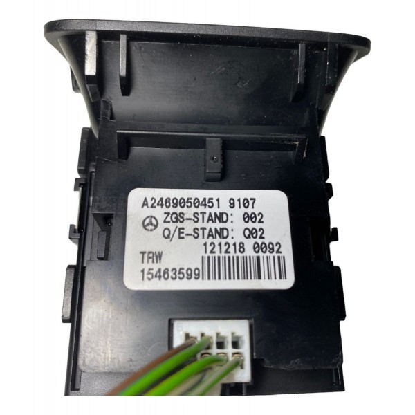 Interruptor Freio Mao Eletrico Mercedes A200/b200 13584