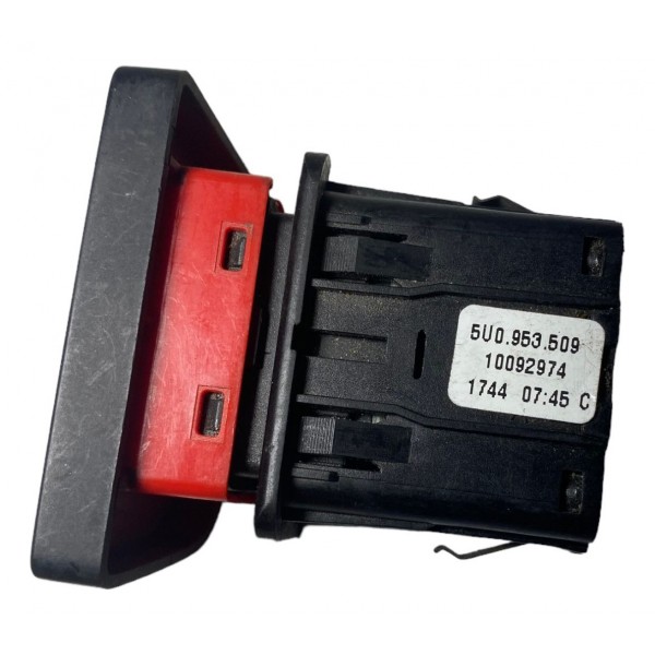 Botão Pisca Alerta Vw Gol G5 G6 G7 G8 5u0953609 *13148 Cx226