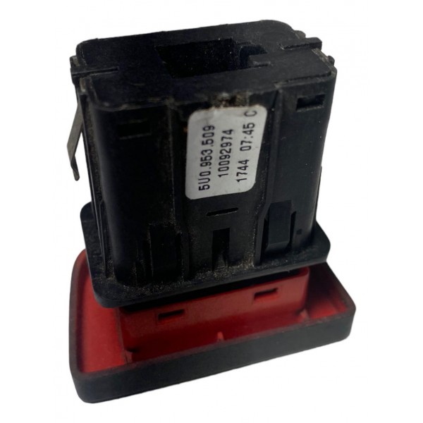 Botão Pisca Alerta Vw Gol G5 G6 G7 G8 5u0953609 *13148 Cx226