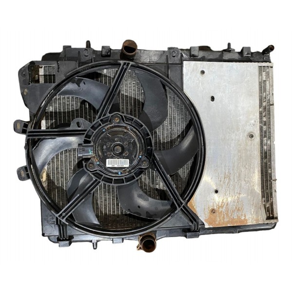Radiador Com Ventoinha Peugeot 208 2015 1.6 13019 Pr119