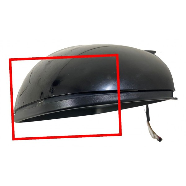 Retrovisor Externo Esquerdo Vw Amarok 17/21 C/ Detalhe