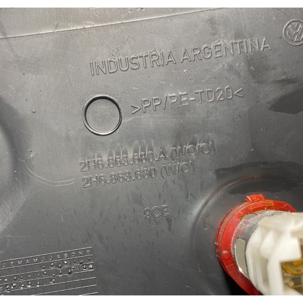 Moldura Console Traseiro Vw Amarok V6 2018/21 2h69633680