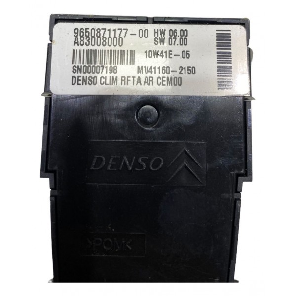 Controle Do Ar Traseiro Direito C4 Picasso 2010 9650871177