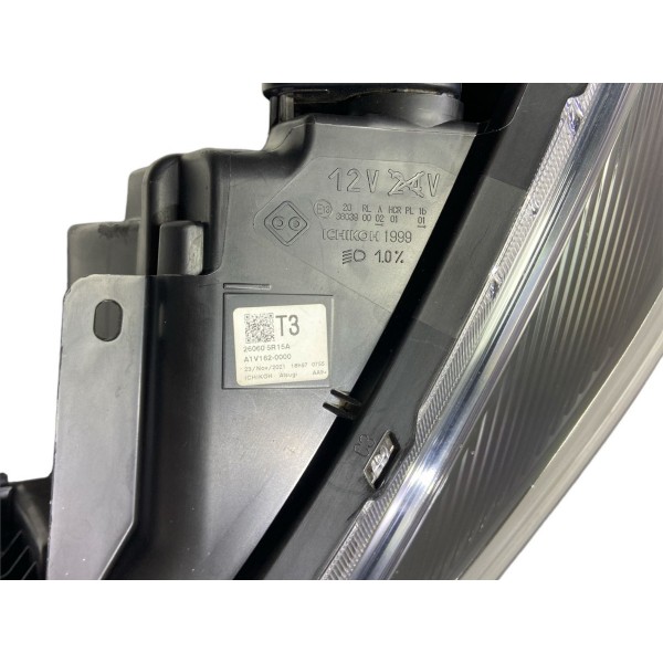 Farol Esquerdo Nissan Kicks Led Com Reator 20/22 260605r15a