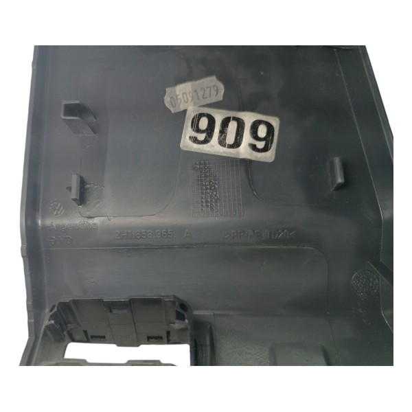 Acabamento Botão Farol Milha Vw Amarok 2012 2013 2014