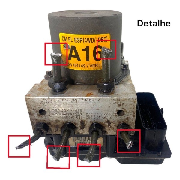 Módulo Abs Freio Hyundai Santa Fé 3.5 V6 2009 2010 A 2013