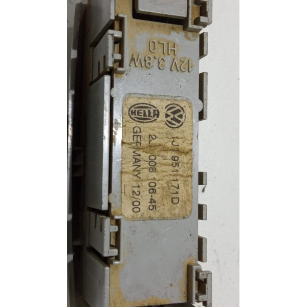 Luz Leitura Teto Vw Golf 2001 E Afins 1j0951171 *9563 Cx174
