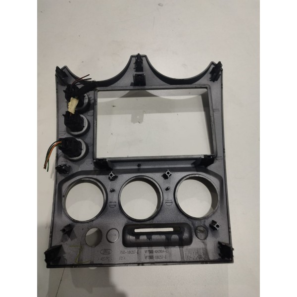 Moldura Central Painel Fiesta 08 A 2013 7s6518k257 *9049