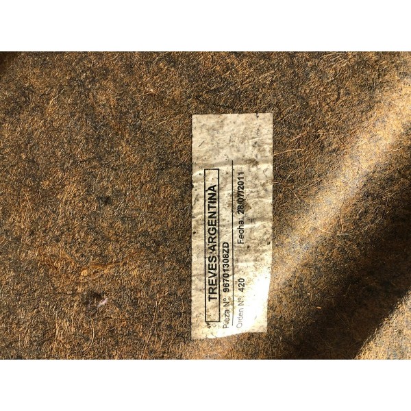 Tampao Porta Malas Bagagito Peugeot 408 96701308zd
