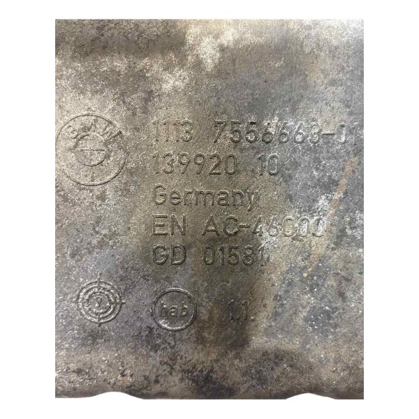 Cárter Oleo Motor Bmw Serie 5 535 3.0 N55 6cc 2010 2012