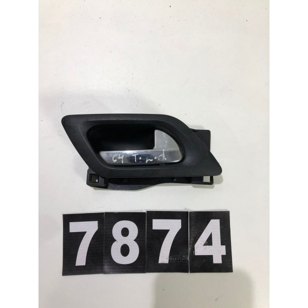 Maçaneta Interna Traseira Direita C4 2011 *7874 Cx145
