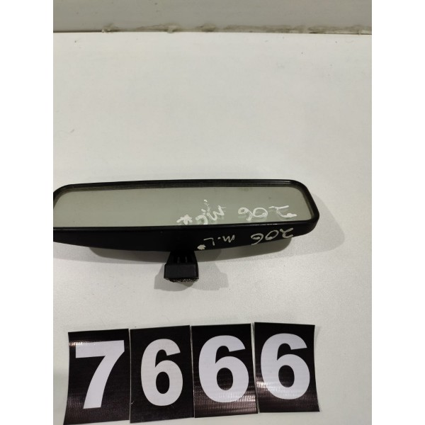 Retrovisor Interno Peugeot 206 *7666 Cx143