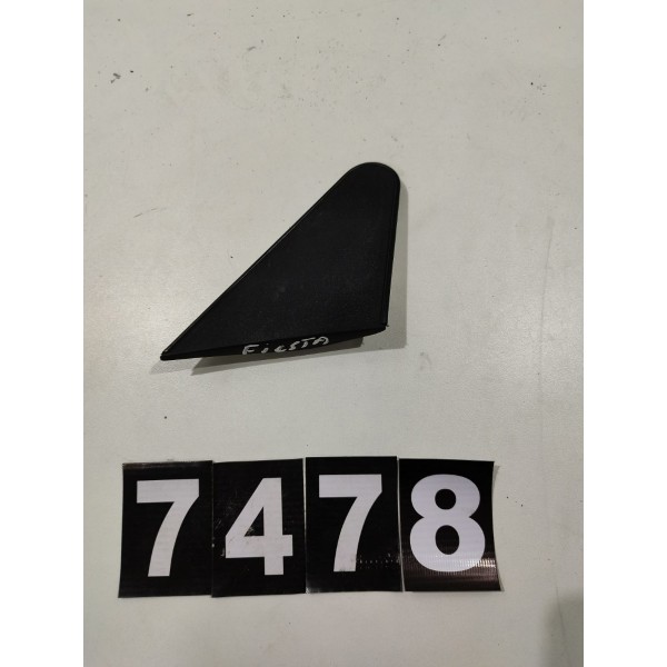 Moldura Retrovisor Direito Fiesta 2003 A 2012 *7478 Cx140